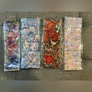 Waterproof PET Tape cute, lovely,Flower, journal sticker, Notebook, hand account